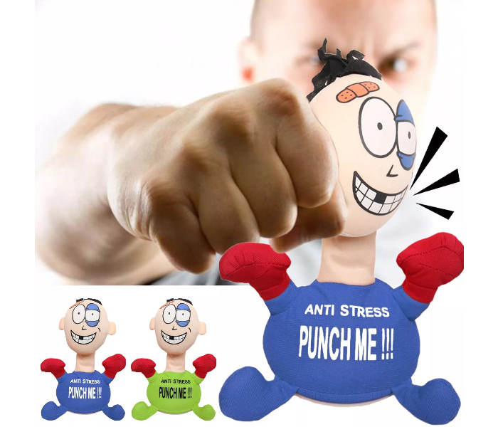 FN-PUNCH ME Anti Stress Toy for Hitting Little Kids Creative Electric Decompression Doll Kinetic Interactive Plush Toys | JPJ3471