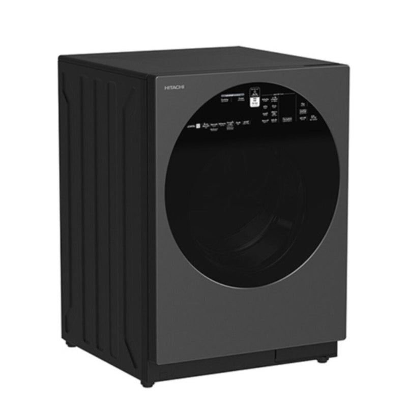 HITACHI | Front Load Washer Al Wash 10Kg Inverter Gray With Auto Dosing 1600 Rpm | BD 100XGV 3CG X MAG