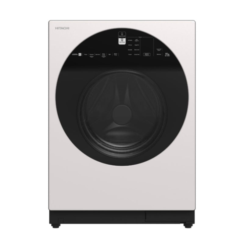 HITACHI | Front Load Washer Al Wash 12Kg Inverter White 1600 Rpm | BD 120GV 3CG X WH