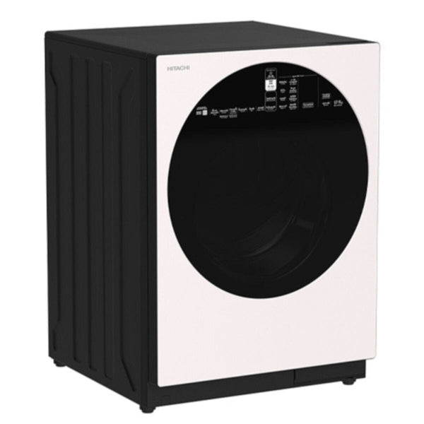 HITACHI | Front Load Washer-Dryer Wind Iron 12Kg/8Kg Inverter White 1600 Rpm | BD D120GV 3CG X WH