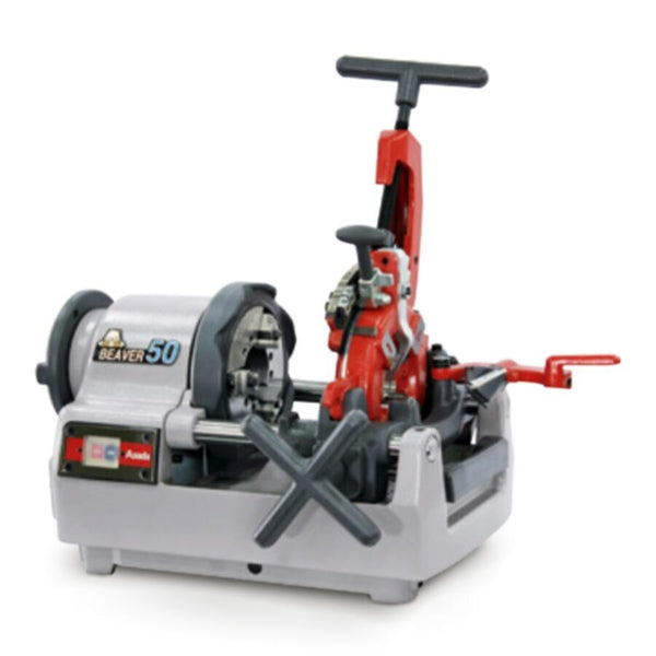 ASADA | Threading Machine 750 watts + Die Set + Threading  Oil - 1 Gallon | BEAVER 50