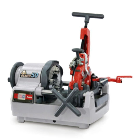 ASADA | Threading Machine 750 watts + Die Set + Threading  Oil - 1 Gallon | BEAVER 50