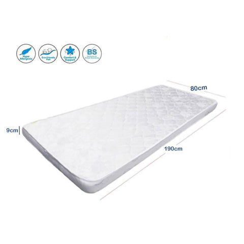 Bed Mattress For Bunk Bed 9cmx80cmx190cm