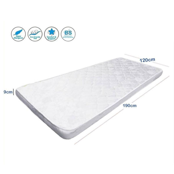 Bed Mattress For Bunk Bed 9cmx120cmx190cm