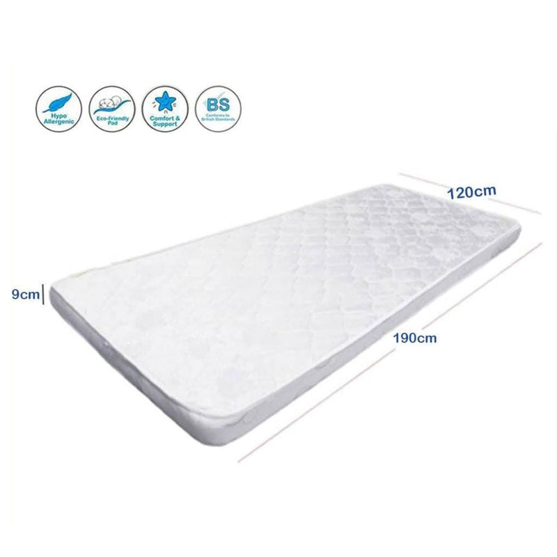 Bed Mattress For Bunk Bed 9cmx120cmx190cm