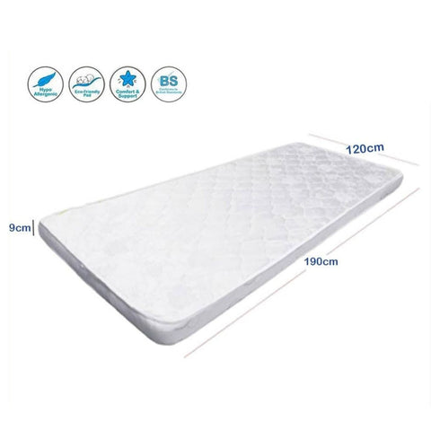 Bed Mattress For Bunk Bed 9cmx120cmx190cm
