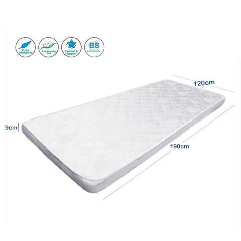 Bed Mattress For Bunk Bed 9cmx120cmx190cm