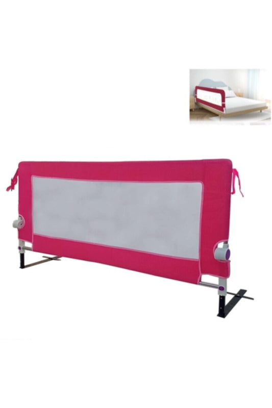 Bed Rail Safety Guard For Baby Adjustable Height Pink | 295 8