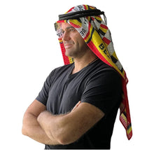Belgium | Football fan head gear Arabic Style - Ghutra and Egal setÂ |Â OneÂ size