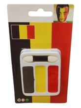 Quick Face Painting Kit with Brush (3 Packets) | BelgiumÂ |Â Minagination