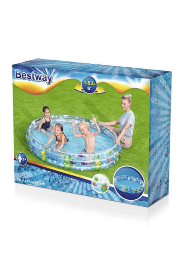 BESTWAY | Deep Dive 3-Ring Pool 72" x H13"/1.83m x H33cm | BES115TOY00038