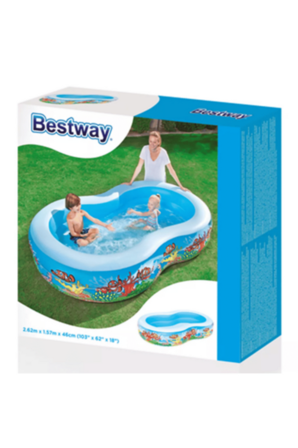 BESTWAY | Play Pool 8.6' x 62" x 18"/2.62m x 1.57m x 46cm | BES115TOY00089