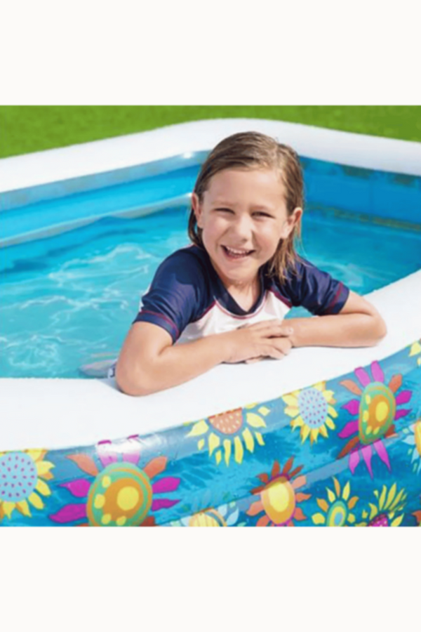 BESTWAY | Play Pool Multi Color 7.5' x 60" x 22"/2.29m x 1.52m x 56cm | BES115TOY00091