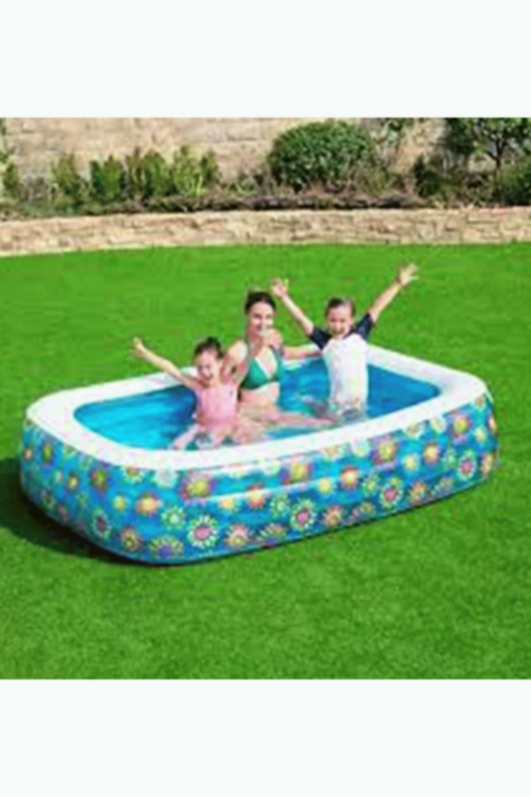 BESTWAY | Play Pool Multi Color 7.5' x 60" x 22"/2.29m x 1.52m x 56cm | BES115TOY00091