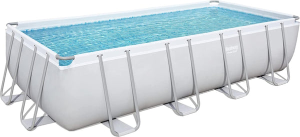 BESTWAY | Power Steel 18' x 9' x 48"/5.49m x 2.74m x 1.22m Rectangular Pool Set | BES115TOY00117