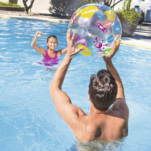 BESTWAY | Designer Beach Ball Assorted 20"/51cm Inflatable  | BES115TOY00568