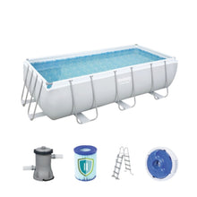 BESTWAY | Power Steel Rectangular Pool Set 13'3