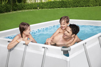 BESTWAY | Above Ground Rectangular Pool Set  9'3