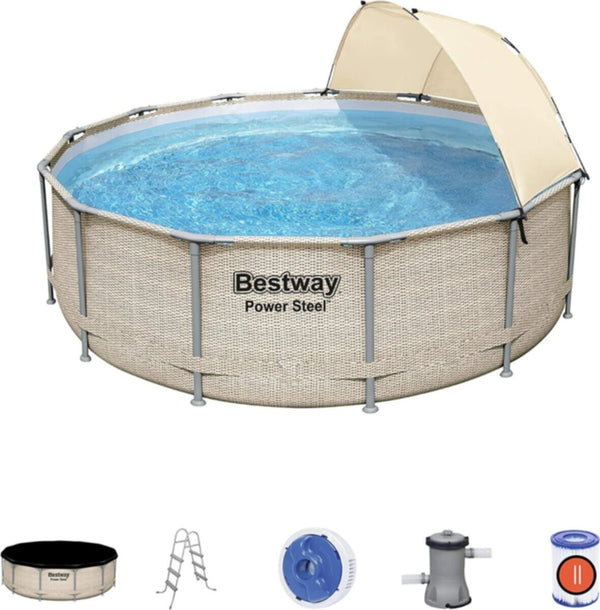 BESTWAY | Power Steel 13' x 42"/3.96m x 1.07m Pool Set | BES115TOY01362