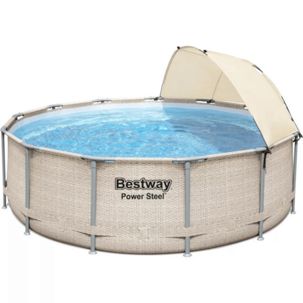 BESTWAY | Oval Pool Set 18' x 9' x 48"/5.49m x 2.74m x 1.22m |  BES115TOY01367