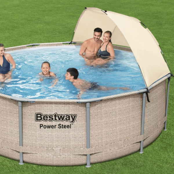 BESTWAY | Oval Pool Set 18' x 9' x 48"/5.49m x 2.74m x 1.22m |  BES115TOY01367