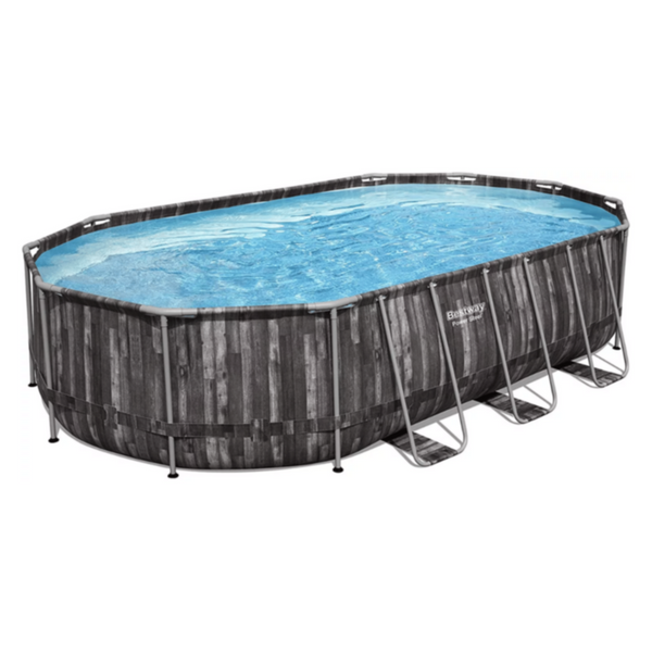 BESTWAY | Oval Pool Set 20' x 12' x 48"/6.10m x 3.66m x 1.22m | BES115TOY01412