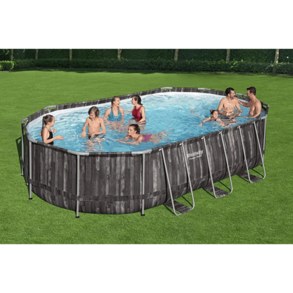 BESTWAY | Oval Pool Set 20' x 12' x 48"/6.10m x 3.66m x 1.22m | BES115TOY01412