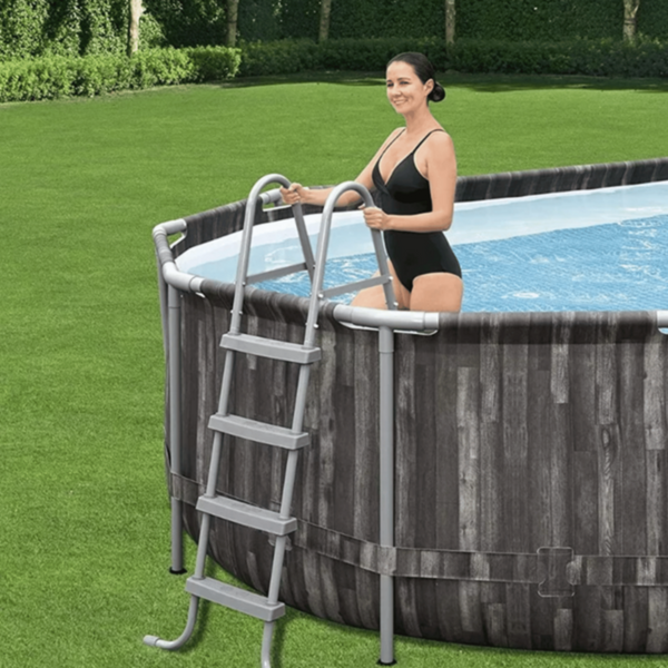BESTWAY | Oval Pool Set 20' x 12' x 48"/6.10m x 3.66m x 1.22m | BES115TOY01412
