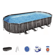BESTWAY | Oval Pool Set 24' x 12' x 48