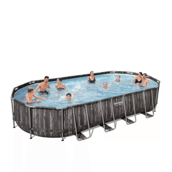 BESTWAY | Oval Pool Set 24' x 12' x 48"/7.32m x 3.66m x 1.22m | BES115TOY01415