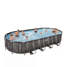 BESTWAY | Oval Pool Set 24' x 12' x 48