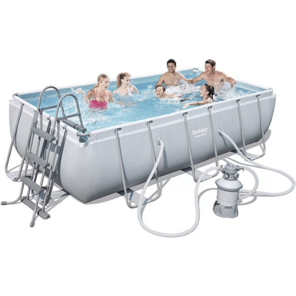 BESTWAY | Rectangular Pool Set 13'3" x 6'7" x 39.5"/4.04m x 2.01m x 1.00m |  BES115TOY01418