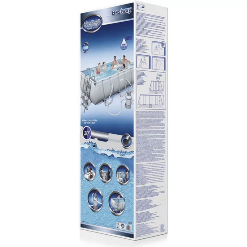 BESTWAY | Rectangular Pool Set 13'3