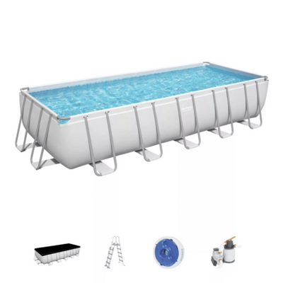 BESTWAY | Rectangular Pool Set 21' x 9' x 52