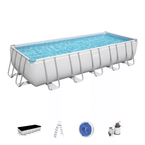 BESTWAY | Rectangular Pool Set 21' x 9' x 52