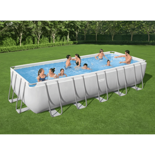 BESTWAY | Rectangular Pool Set 21' x 9' x 52" | BES115TOY01420