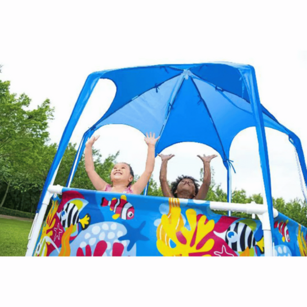 BESTWAY | Splash-in-Shade Play Pool 6' x 20"/1.83m x 51cm | BES115TOY01424