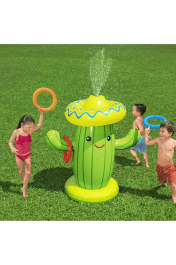 BESTWAY | Sweet & Spiky Cacti Sprinkler 41" x 23.5" x 41"/1.05m x 60cm x 1.05m | BES115TOY01528