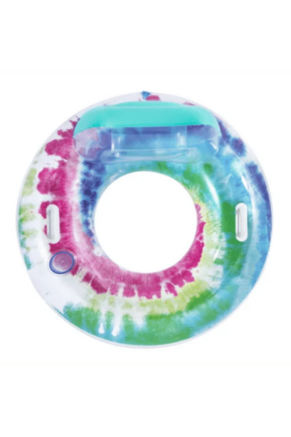 BESTWAY | Float N Fashion Tie Dye Swim Tube 46.5" x 46"/1.18m x 1.17m | BES115TOY01569