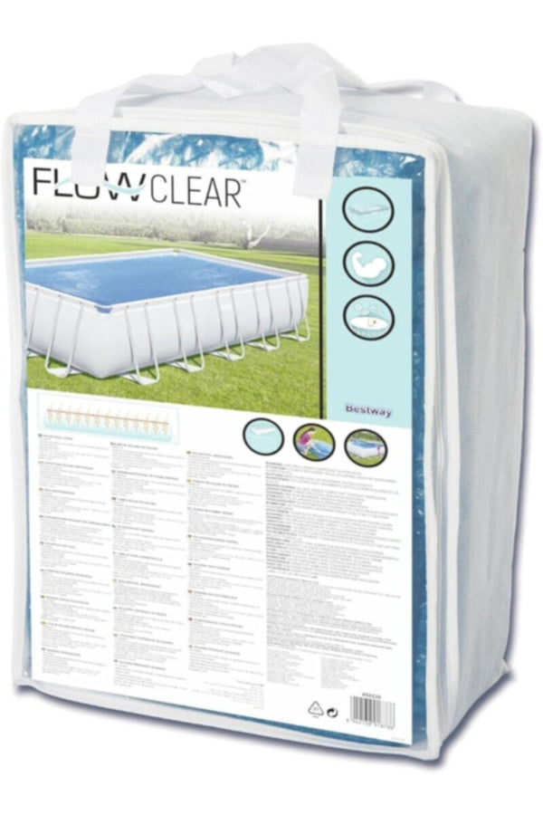 BESTWAY | Solar Pool Cover 21' x 9'(6.40m x 2.74m)/24' x 12'(7.32m x 3.66m) | BES115TOY01445