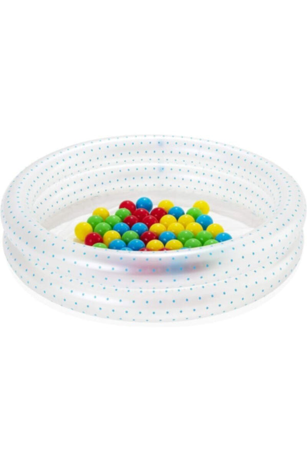 BESTWAY | 2-Ring Ball Pit Play Pool 36" x H8"/91cm x H20cm | BES115TOY01132