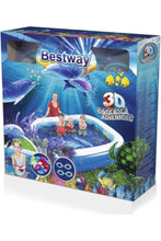 BESTWAY | 3D Undersea Adventure Inflatable Play Pool | BES115TOY00669