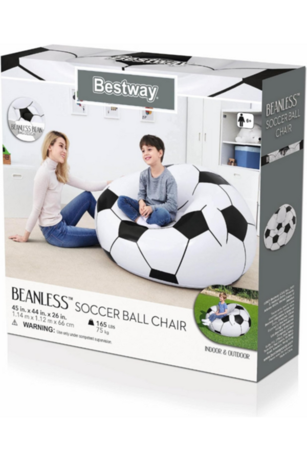 BESTWAY | Beanless Soccer Ball For Toys And Chair | BES115TOY01017