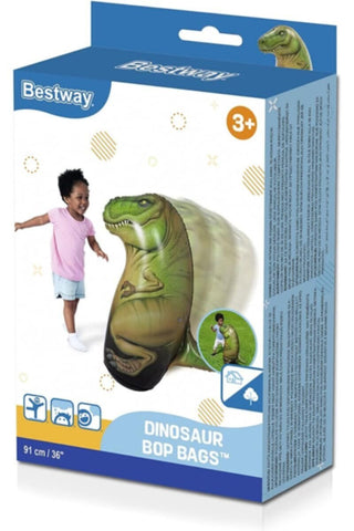 BESTWAY | Dinosaur Bop Bags | BES115TOY01149