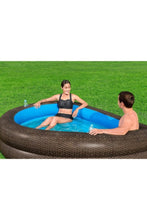 BESTWAY | Family Pool Tru Print Wicker | BES115TOY01623