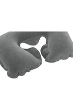 BESTWAY | Flocked Air Neck Rest Inflatable Camping and Travel Pillow | BES115TOY01006