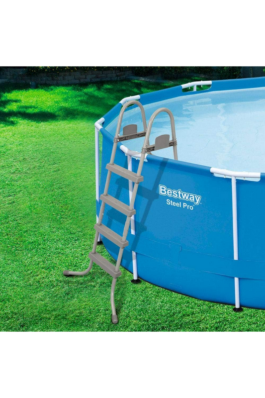 BESTWAY | Floor Clear Pool Ladder 122 cm | BES115TOY01220