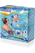 BESTWAY | Funspeakers Police Car Baby Boat | BES115TOY01460