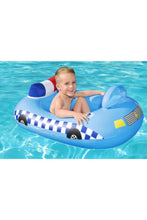 BESTWAY | Funspeakers Police Car Baby Boat | BES115TOY01460
