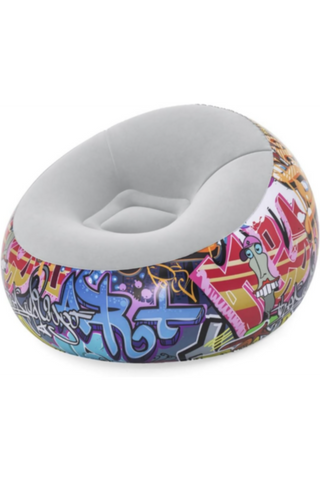 BESTWAY | Graffiti Inflate-A-Chair | BES115TOY01194